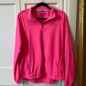 PINK Nike running jacket